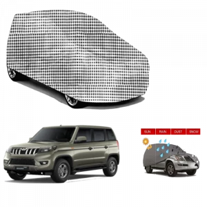 car-body-cover-check-print-mahindra-bolero-neo